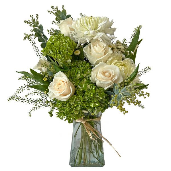 Whistling Whites Flower Arrangement