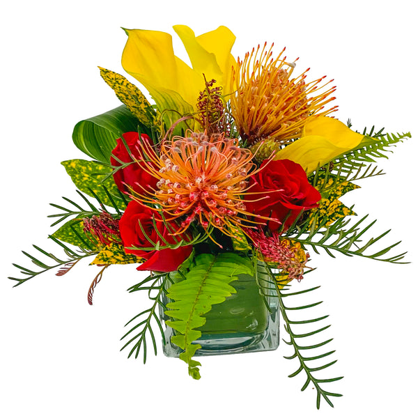 Tropical Passion Flower Arrangement