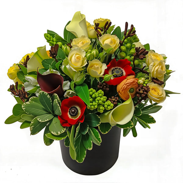 Dark Secrets Flower Arrangement