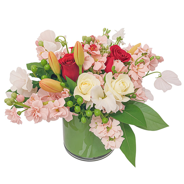 Romantic Ponte Vecchio Flower Arrangement