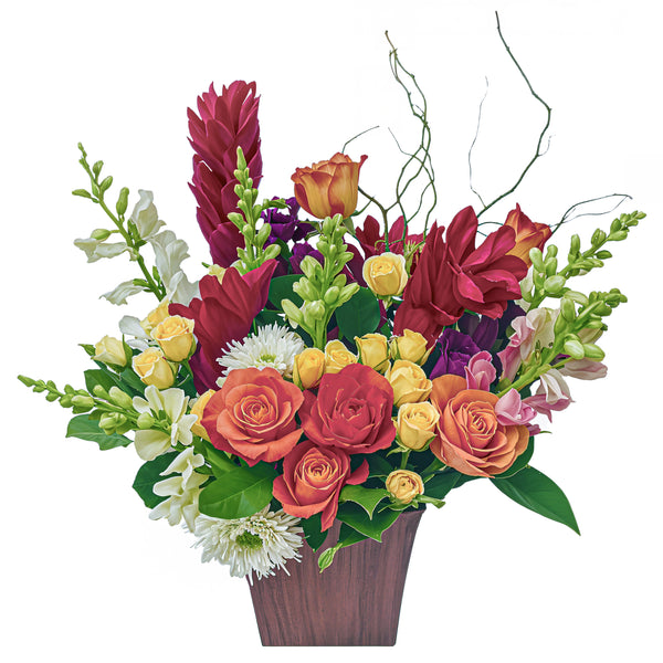 'Corporativo Tropicale'' Flower Arrangement
