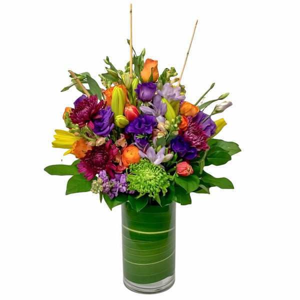 Seneca Bright Flower Arrangement