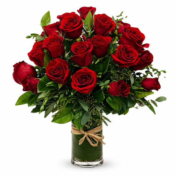 Valentine Famoso 3 Dozen Roses