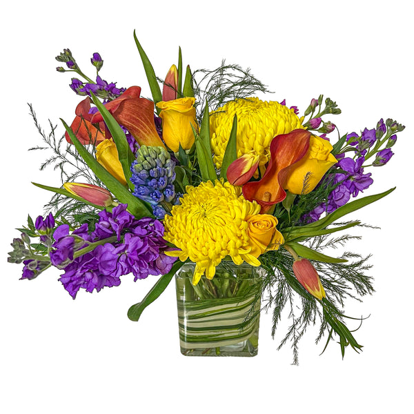 Scarlet Macaw Flower Arrangement