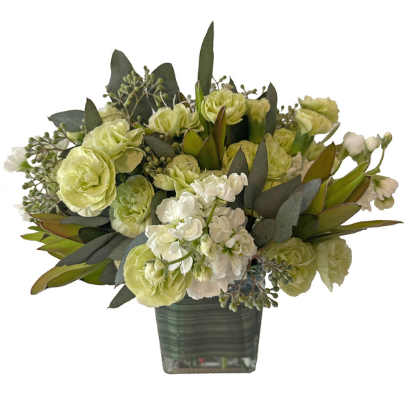 Lemon-Lime Spritzer Flower Arrangement