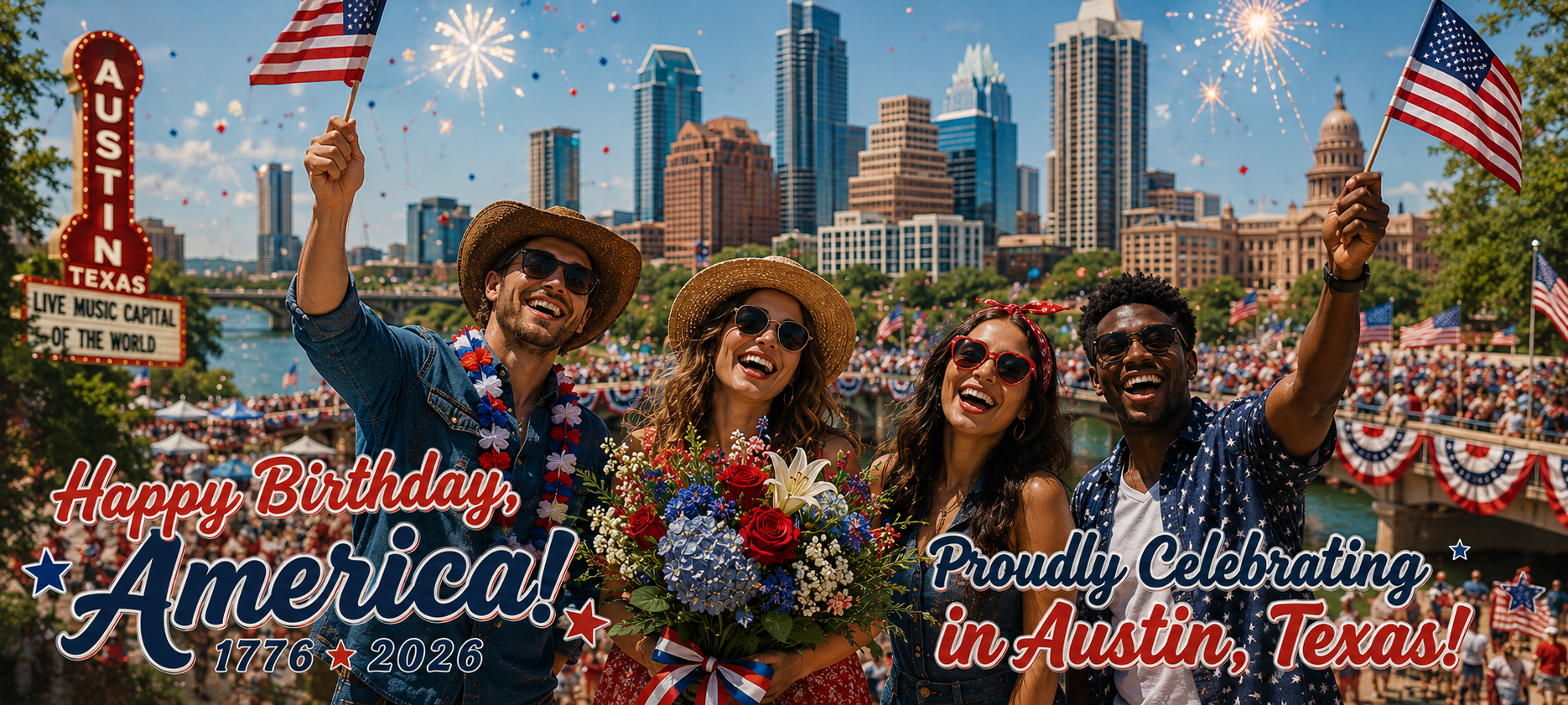 Austin Flower Delivery Summer Flowers