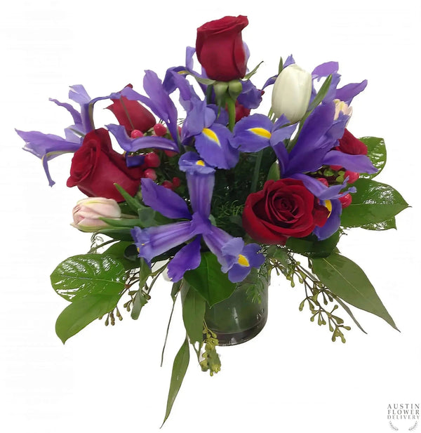 Iris Dream Flower Arrangement