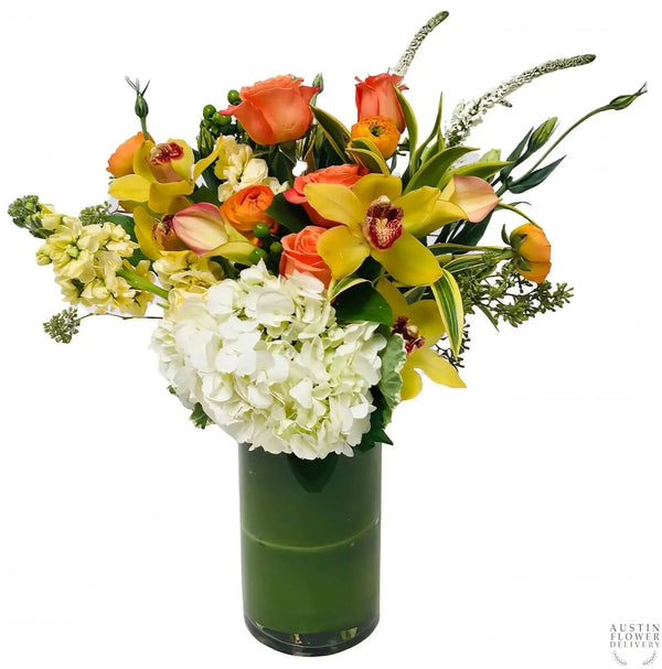 Orchidea Gialla Flower Arrangement
