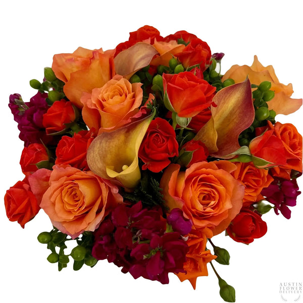 Texas Heat Floral Arrangement