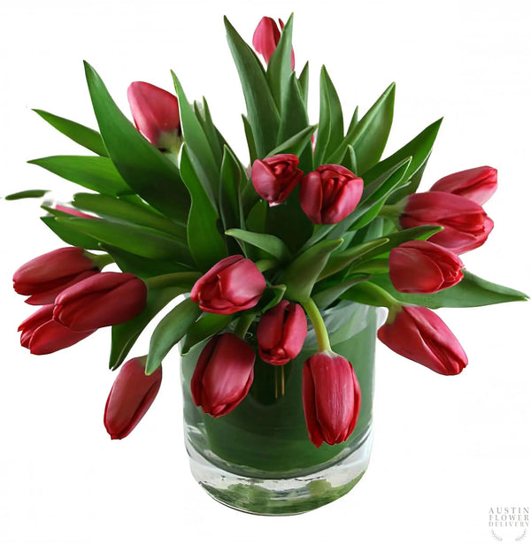 Tulip Cascade Flower Arrangement