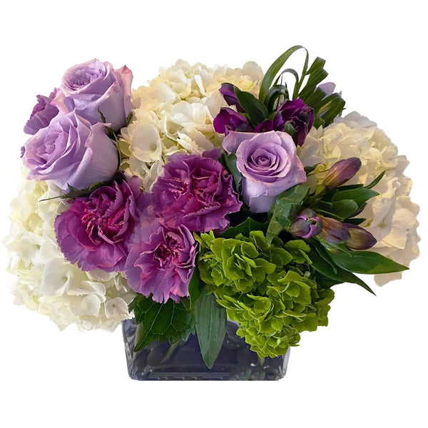 Amethyst Flower Arrangement