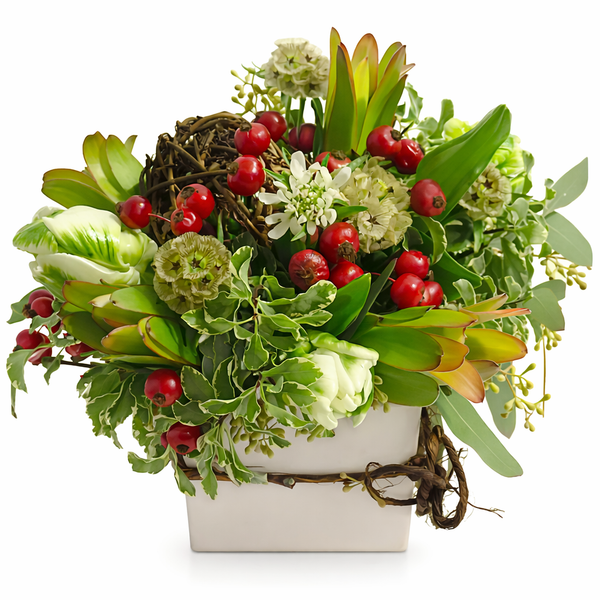 Blast of Brown Flower Arrangement