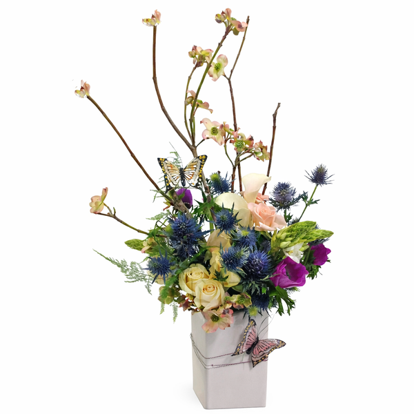 Butterfly Grove Flower Arrangement