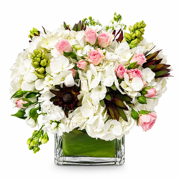 Celadon and Safari Flower Arrangement