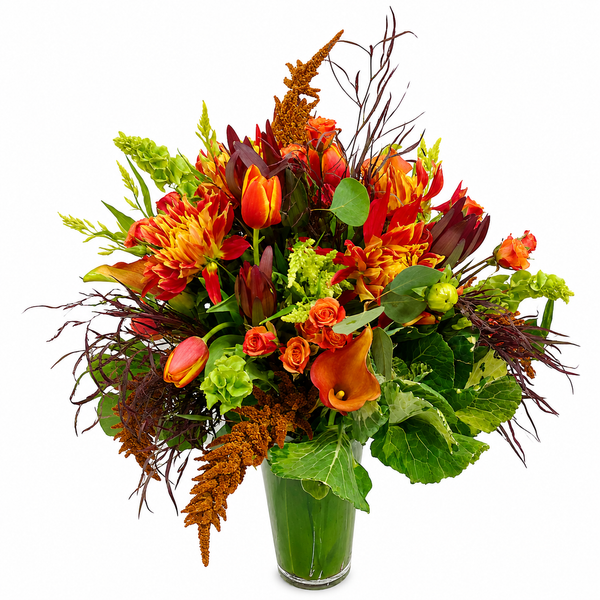 Firelight Floral Arrangement