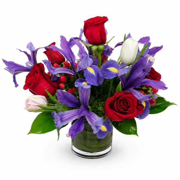 Iris Dream Flower Arrangement