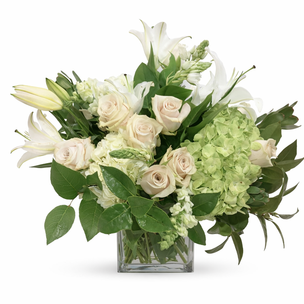Sensational Whites Floral Arrangement