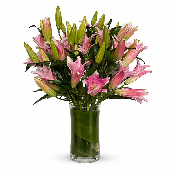 Soaring Lily Flower Arrangement